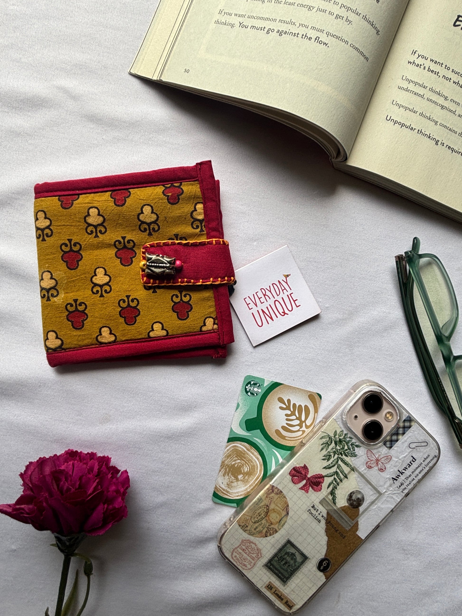 Mustard with red