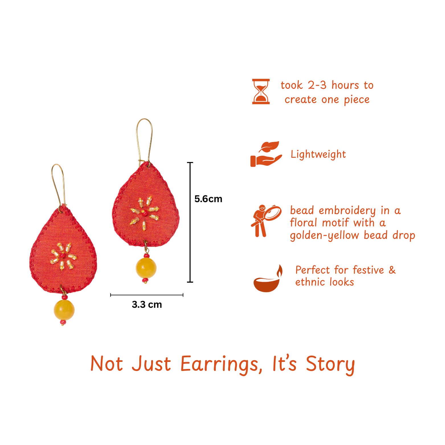 Rangeeli Pankhuri Earrings