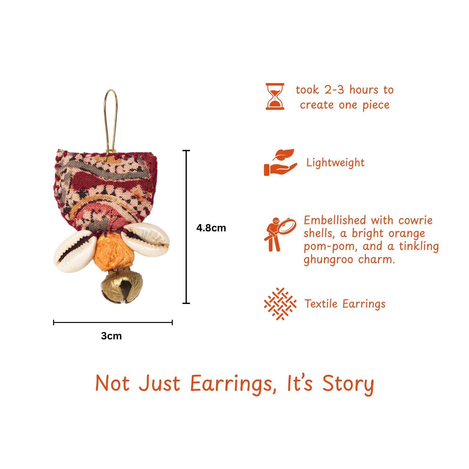 Shankhamani Earrings