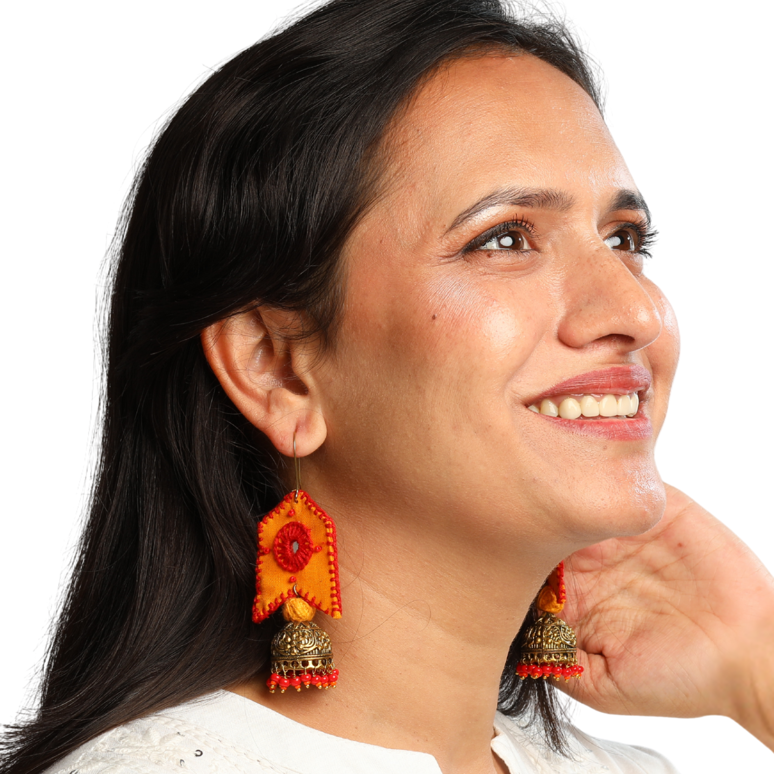 Sunehre Teer Earrings