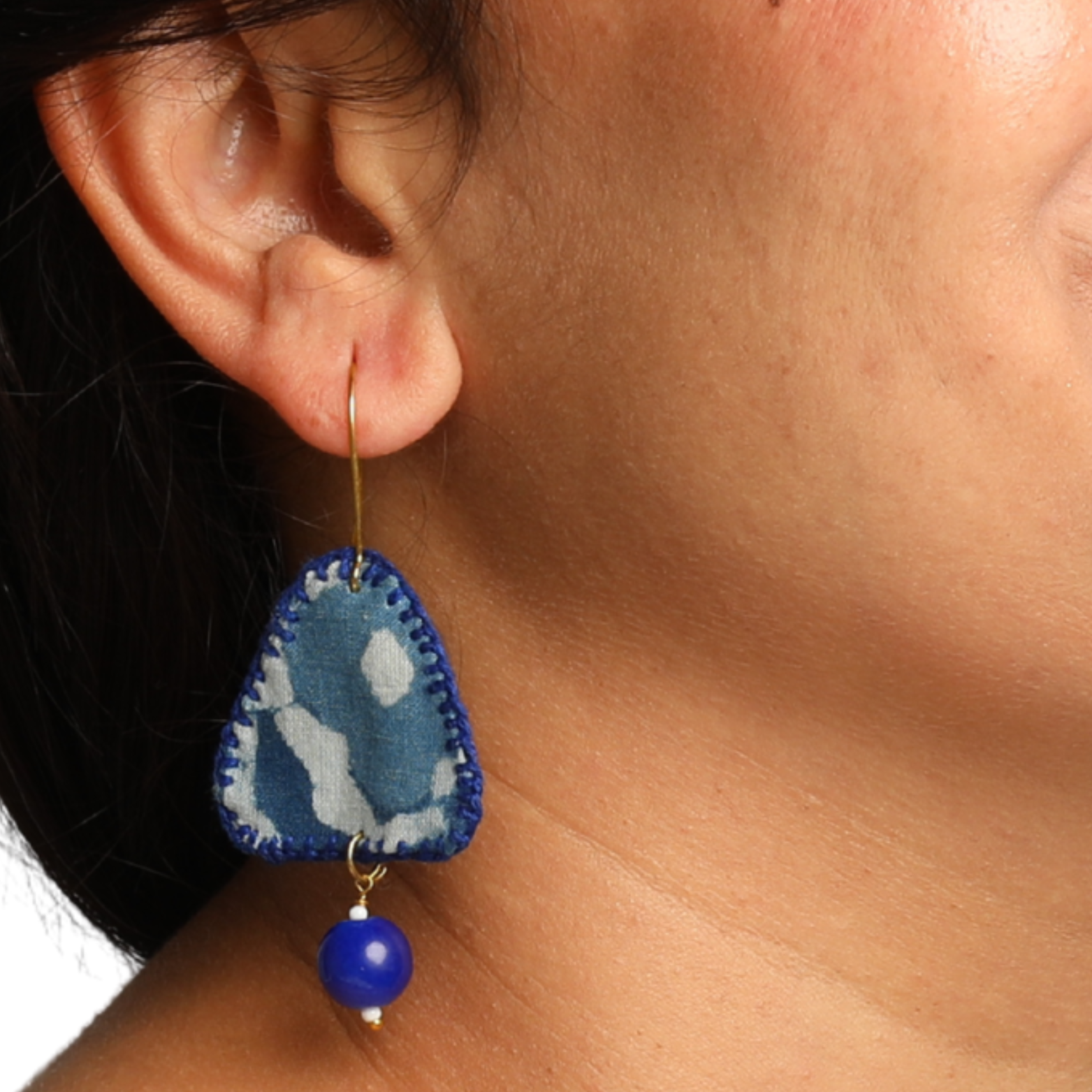 Neel Trikona Earrings