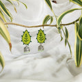 Leaf Jhumkas