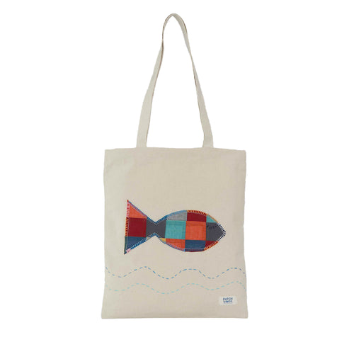 Animal Patchwork Tote Bag