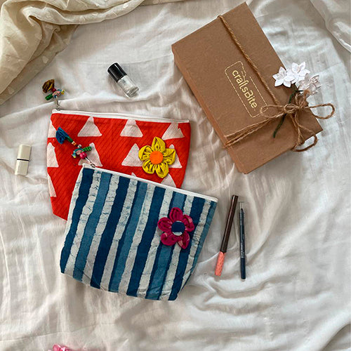 Floral Pouch Duo