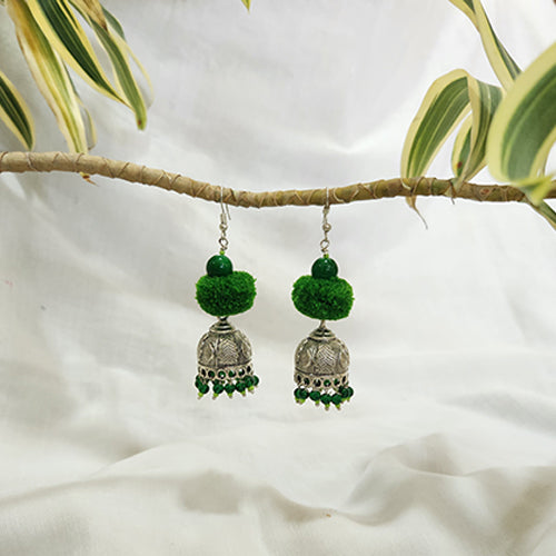 Pom Pom Earrings