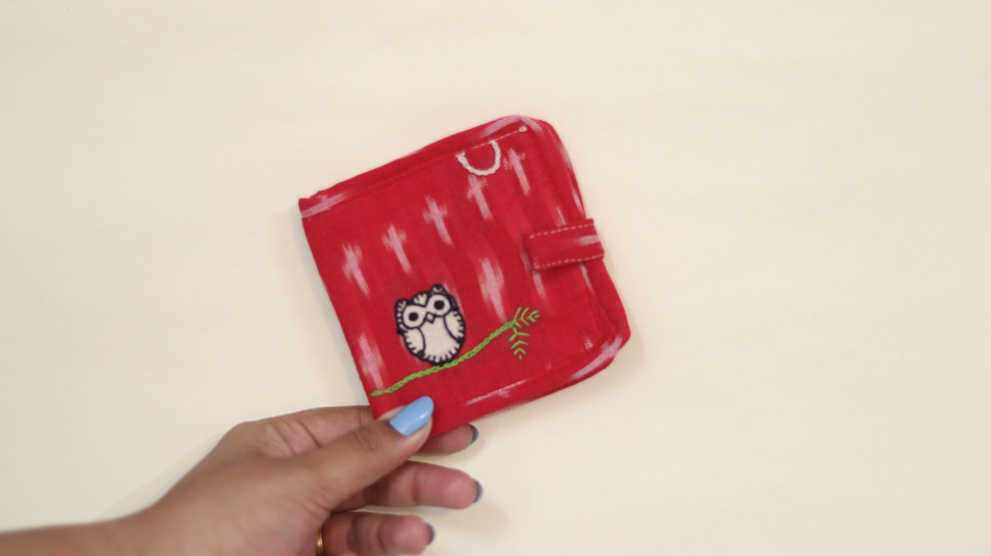 Ikat print wallets