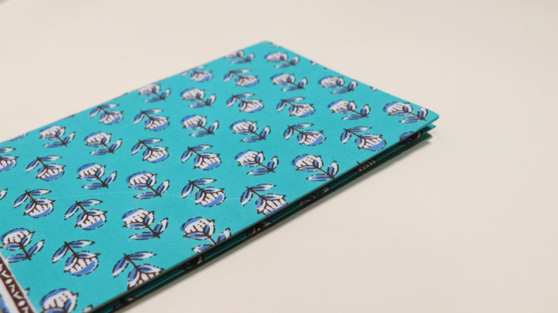 A5-Sky blue floral journal