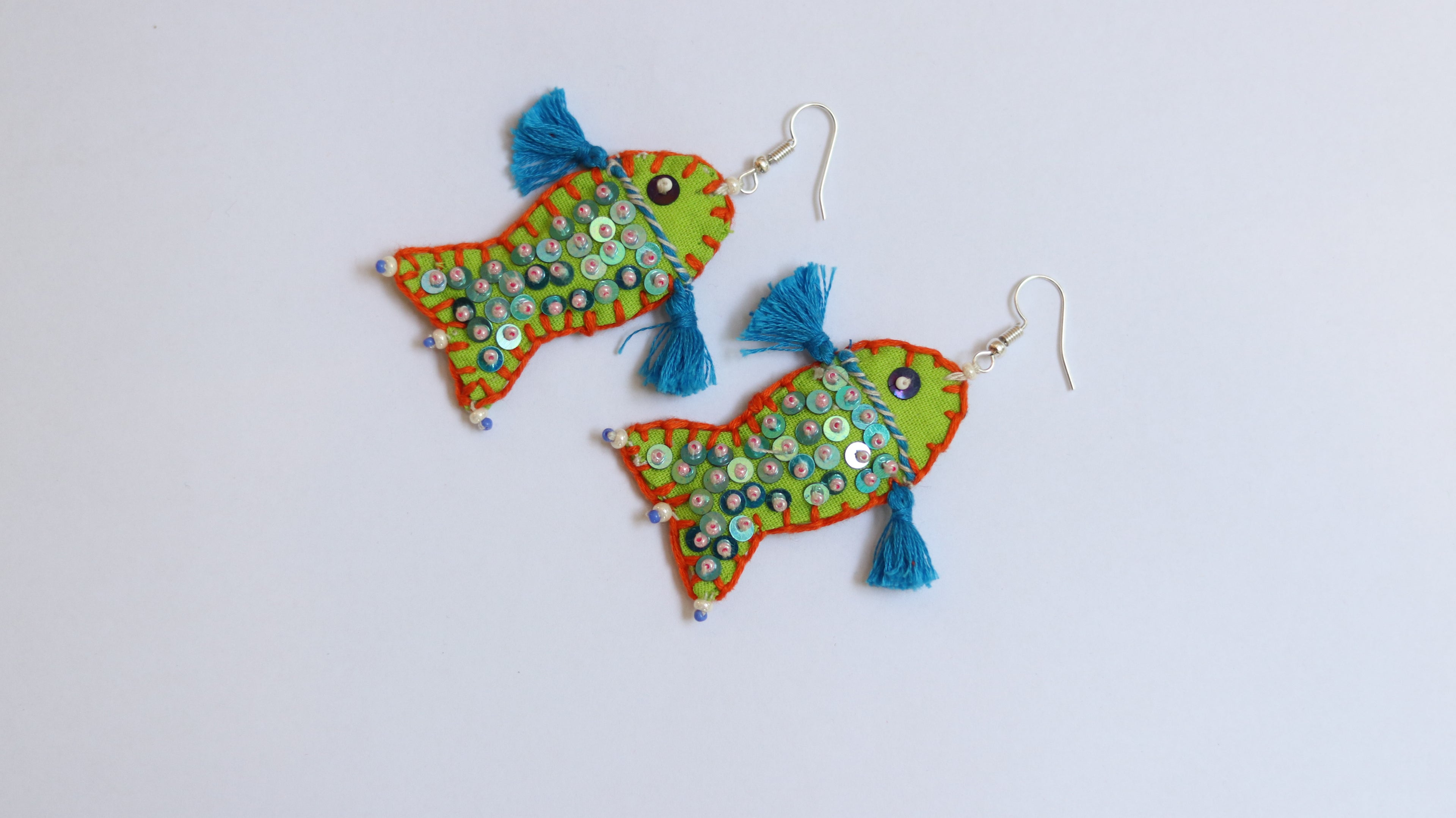 Bloom Fish Earrings