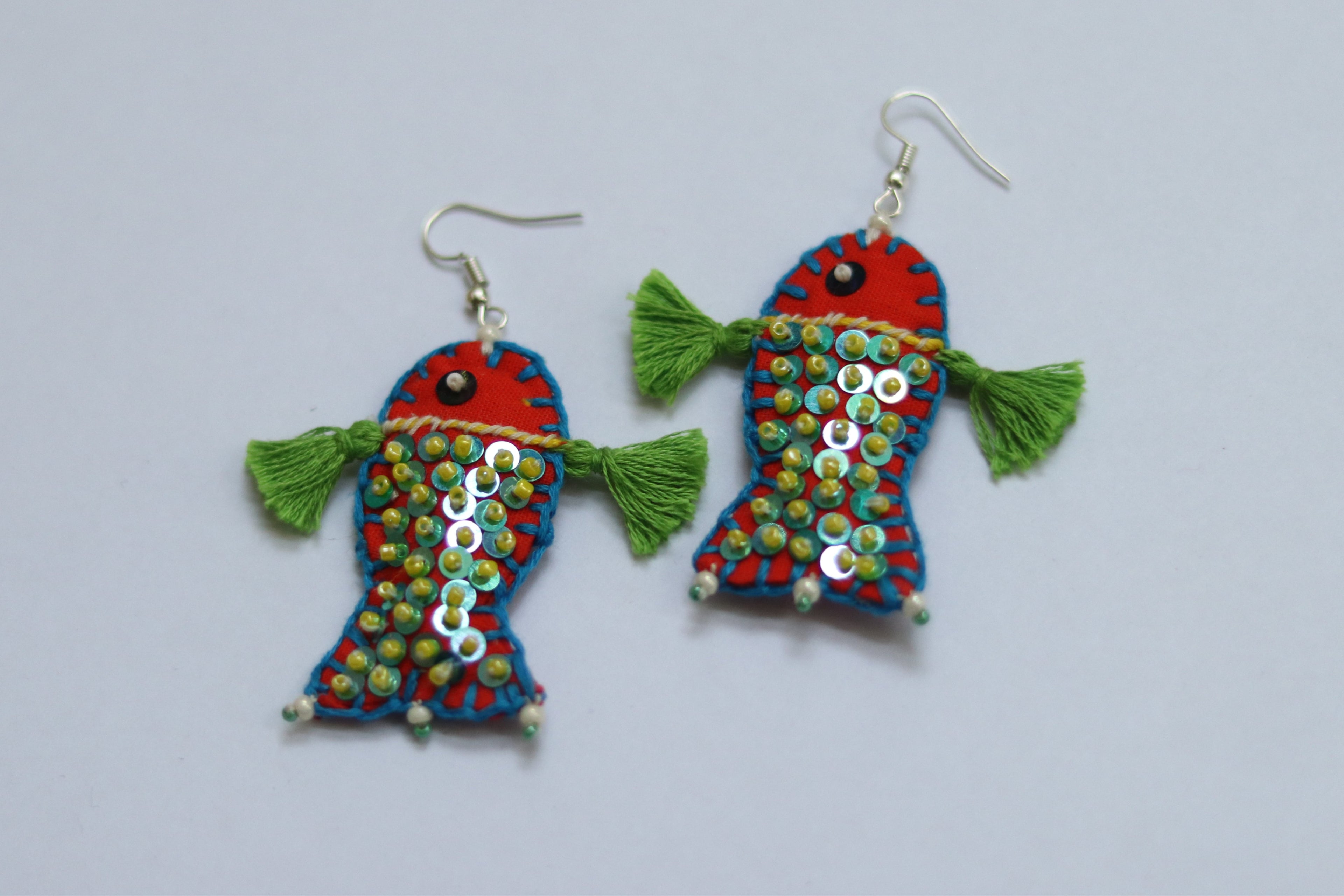 Bloom Fish Earrings