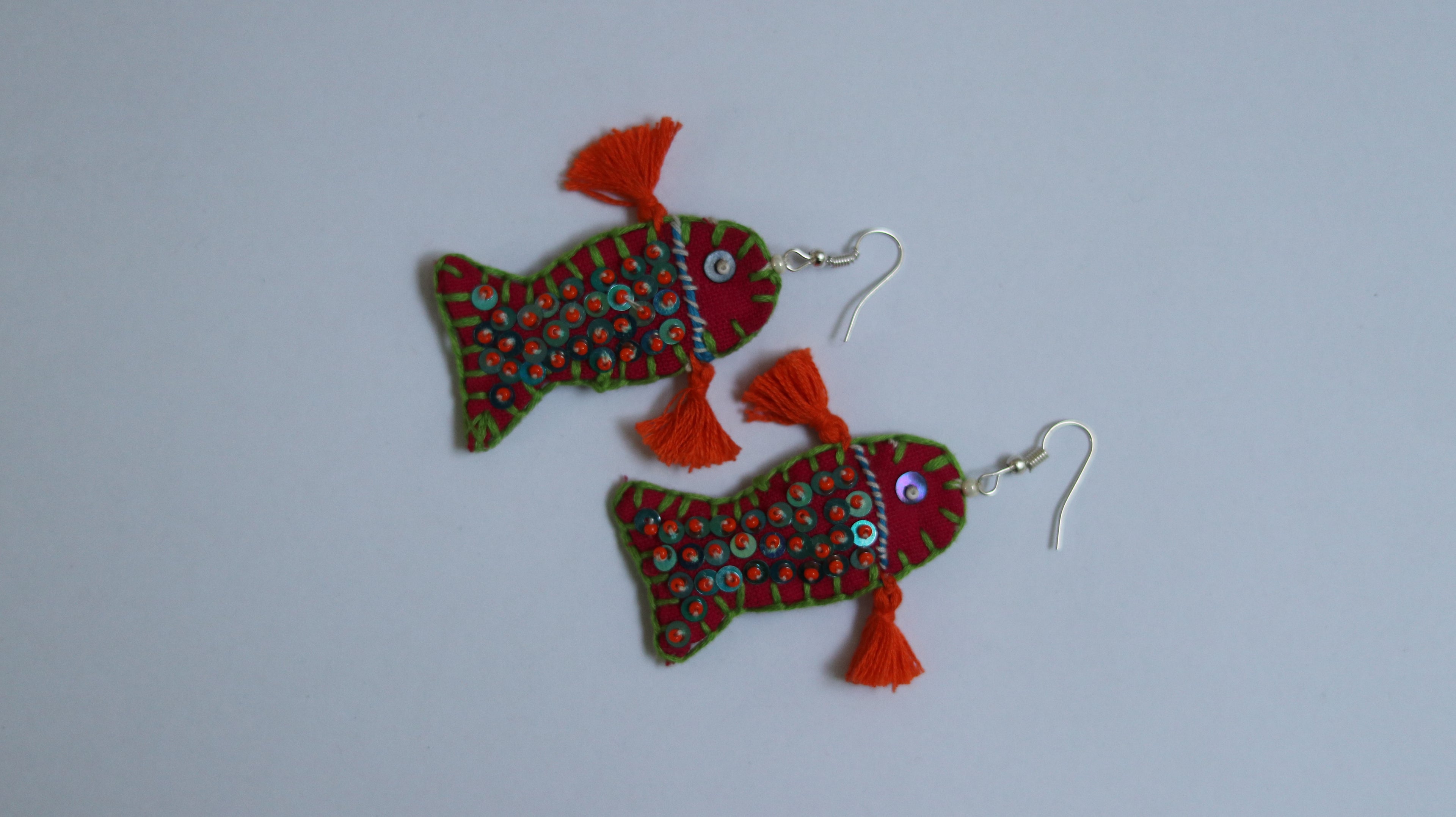 Bloom Fish Earrings