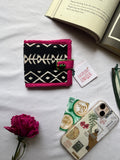 white print wallets