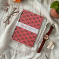 A5-Pink floral Notebook