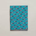 A5-Sky blue floral journal