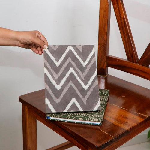 B5-Dhabu Fabric Cover Notebook