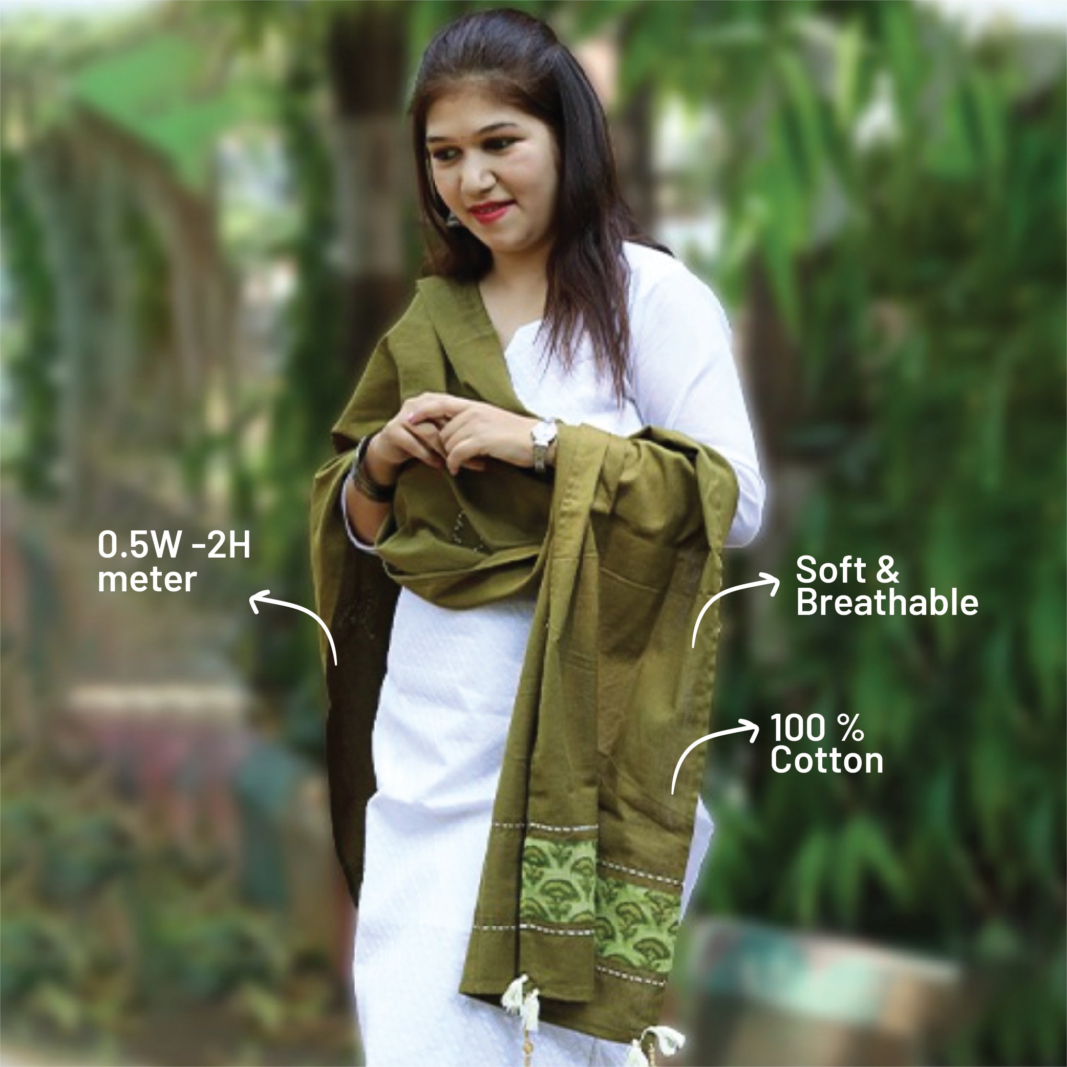 Mangalgiri Cotton Stole