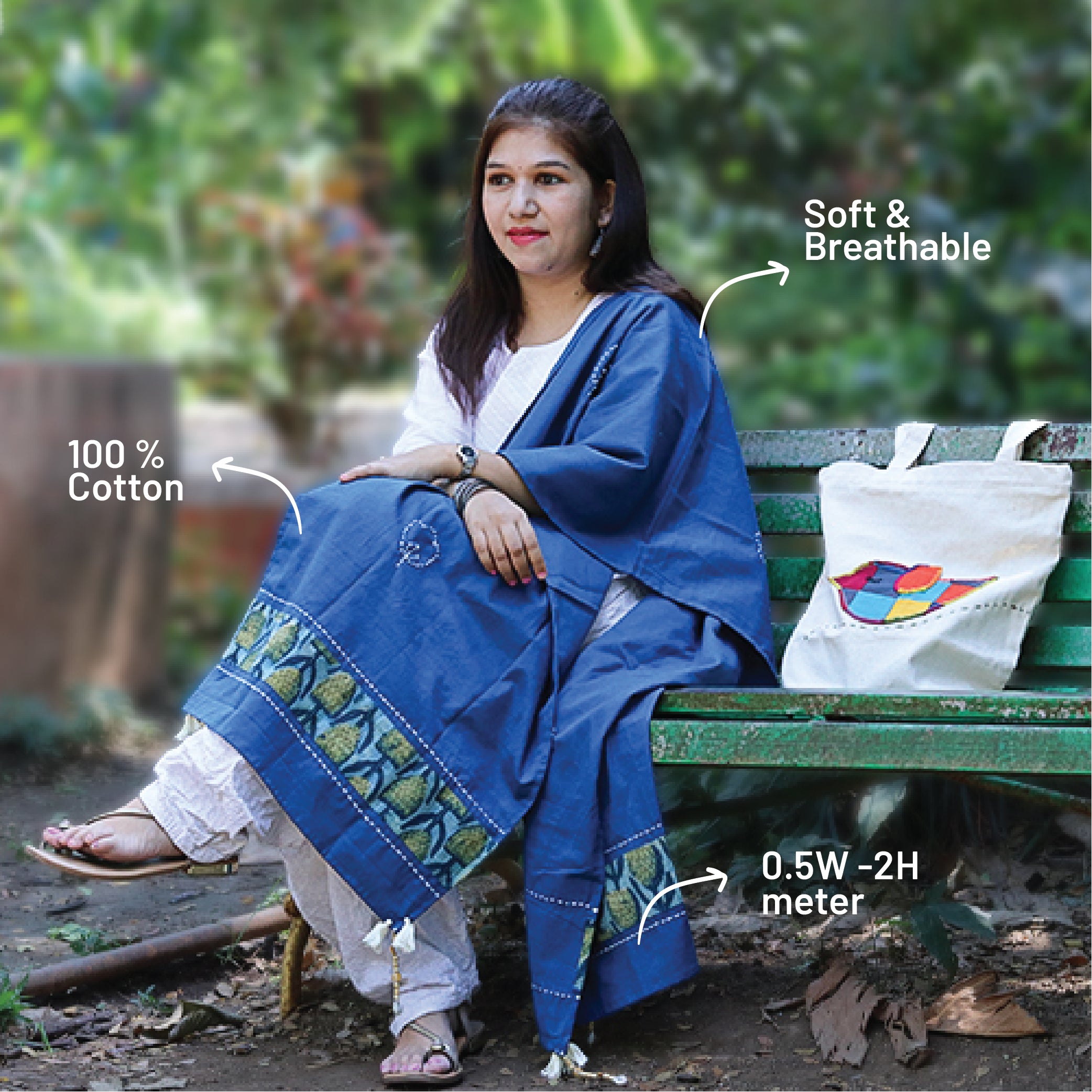 Mangalgiri Cotton Stole