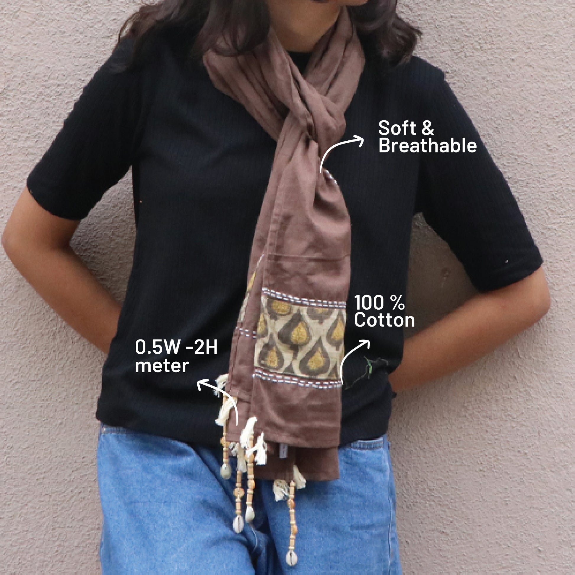 Mangalgiri Cotton Stole