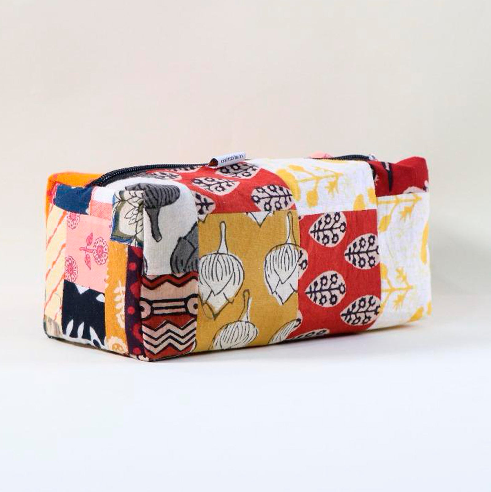 Patchwork Design Pouches