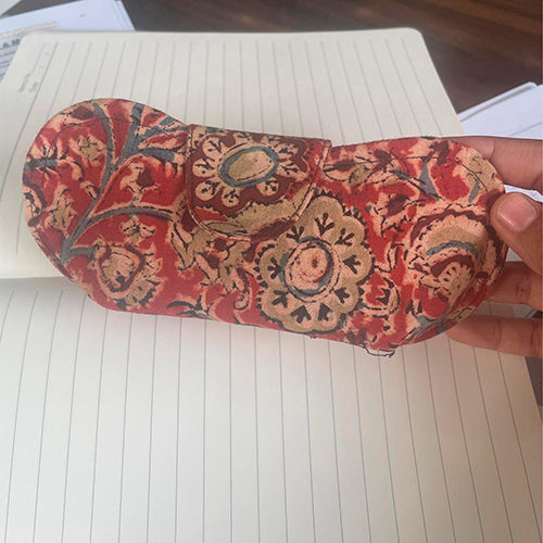 Kalamkari  Block Print Cotton Eyewear Cover